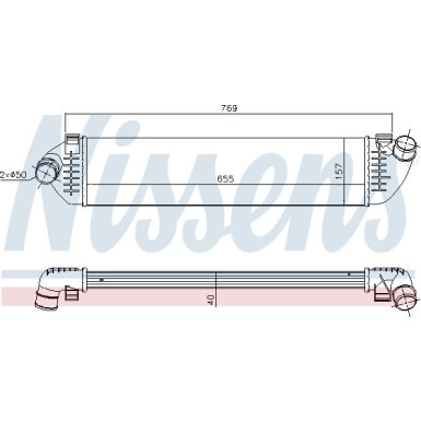 Ladeluftkühler PKW | Ford Focus 11 | 96481