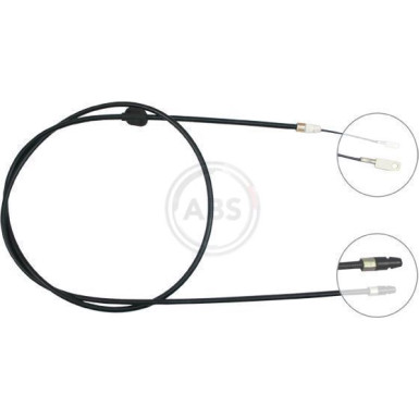 A.B.S. Handbremsseil Seilzug Festellbremse K12291 A.B.S. Handbremsseil Seilzug Festellbremse K12291