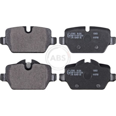 A.B.S. Bremsbeläge 37883