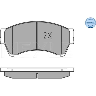 Bremsbelagsatz Mazda S. 6 07- Mit Sensor | 025 245 8217/W