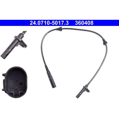 ATE ABS Sensor | 24.0710-5017.3