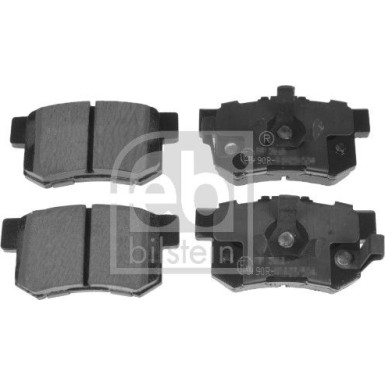 FEBI BILSTEIN Bremsbelagsatz, Scheibenbremse FEBI BILSTEIN Bremsbelagsatz, Scheibenbremse