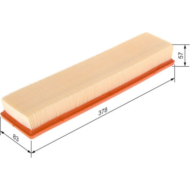 Luftfilter | RENAULT,NISSAN,DACIA | 1457433163