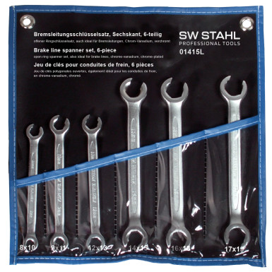 SW-Stahl Bremsleitungsschlüsselsatz 6 tlg | 01415L