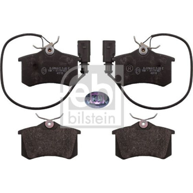 FEBI BILSTEIN Bremsbeläge 116018