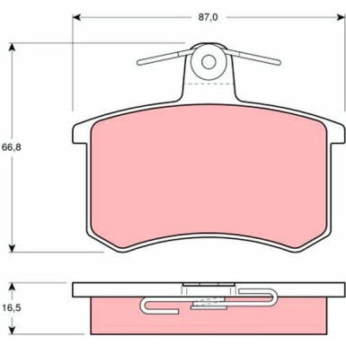 TRW Bremsbeläge