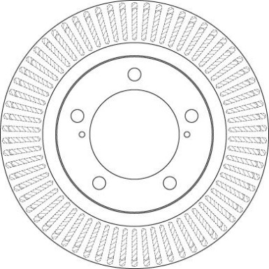 Bremsscheibe Toyota P. Landcruiser 08 | DF6239S