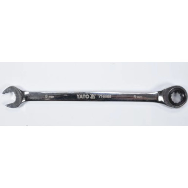 YT-01908 Ratschenringmaulschlüssel 8mm YT-01908 Ratschenringmaulschlüssel 8mm