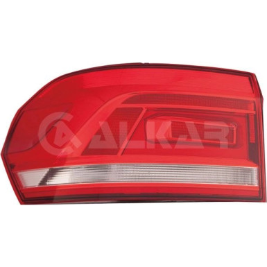 Heckleuchte A L O K-PLATTE W21W/WY21 ROT/WEISS | VW TOURAN 5,15 | 2241135