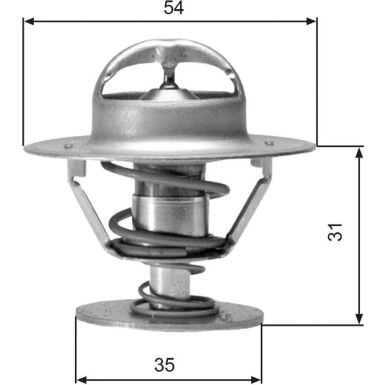 Gates Thermostat | FORD Sierra 2.0 | TH00682G1