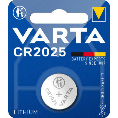 Varta Electronics CR2025 Blister 1 | 06025 101 401
