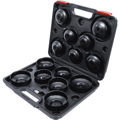 BGS Ölfilterschlüssel-Satz Antrieb Innenvierkant 10 mm (3/8 ) 14-tlg BGS Do it yourself 91036