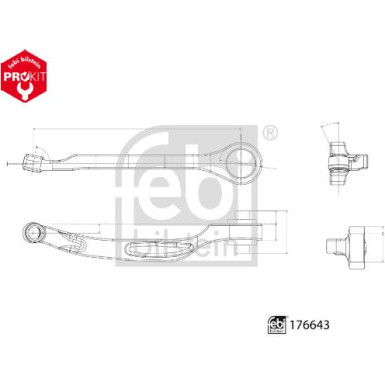176643 Lenker, Radaufhängung ProKit