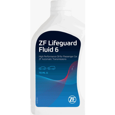 ZF Lifeguard Fluid 6 , 1 Liter | Getriebeöl für Kits | S671.090.255 ZF Lifeguard Fluid 6 , 1 Liter | Getriebeöl für Kits | S671.090.255