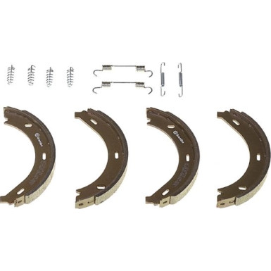 Bremsbackensatz HA MERCEDES Vito 96-03 ESSENTIAL LINE S 50 517