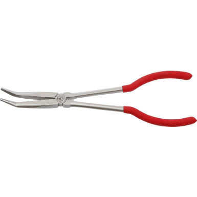 BGS Telefonzange extra lang 45° gebogen 280 mm BGS Do it yourself 411