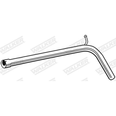 63 / Auspuffrohr Mitte | VW Polo 1.4TDI 55KW 10.01 | 7004