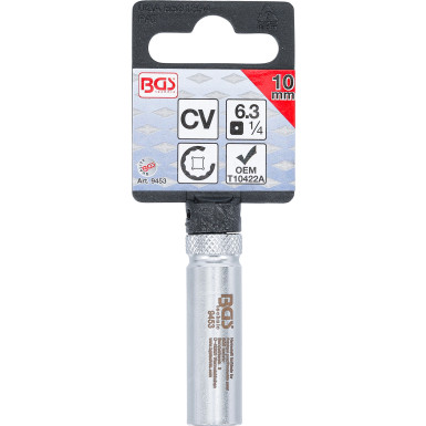 BGS Steckschlüssel für Unterdruckversteller am VAG Turbolader | SW 10 mm | 9453