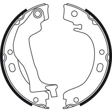 82 461 039 Bremsbacken | TOYOTA Corolla 02 | GS8746