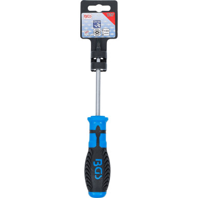 BGS Schraubendreher | T-Profil (für Torx) mit Bohrung T27 | Klingenlänge 100 mm | 7849-T27 BGS Schraubendreher | T-Profil (für Torx) mit Bohrung T27 | Klingenlänge 100 mm | 7849-T27