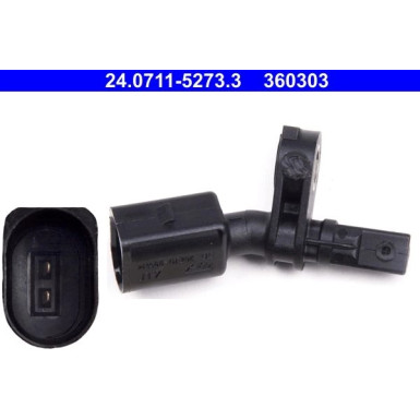 ATE ABS Sensor | 24.0711-5273.3