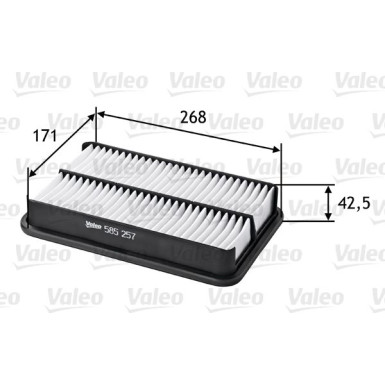 VALEO Luftfilter | 585257
