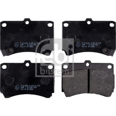 FEBI BILSTEIN Bremsbeläge FEBI BILSTEIN Bremsbeläge