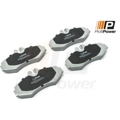 PROFIPOWER Bremsbelagsatz, Scheibenbremse 1B1163