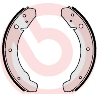 Bremsbackensatz VA/ HA VW Kaefer 47-88 ESSENTIAL LINE S 85 501