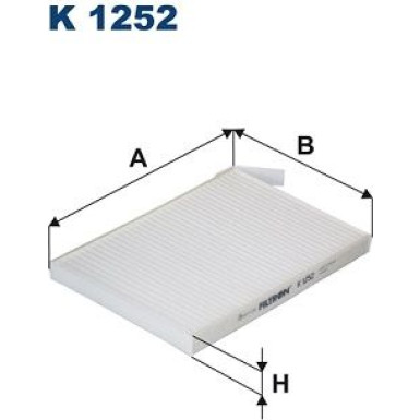FILTRON Filter, Innenraumluft | K 1252