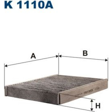 FILTRON Filter, Innenraumluft | K 1110A