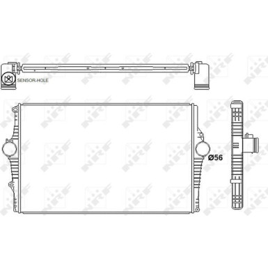 Ladeluftkühler | NRF30249 Ladeluftkühler | NRF30249