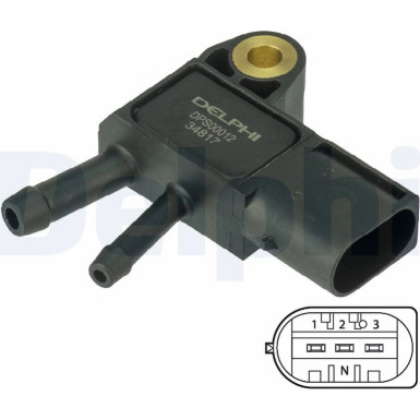 DELPHI Drucksensor DPS00012