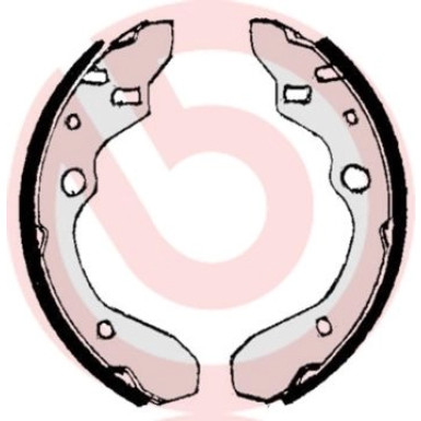 Bremsbackensatz HA MAZDA 323 91-03 ESSENTIAL LINE S 49 506