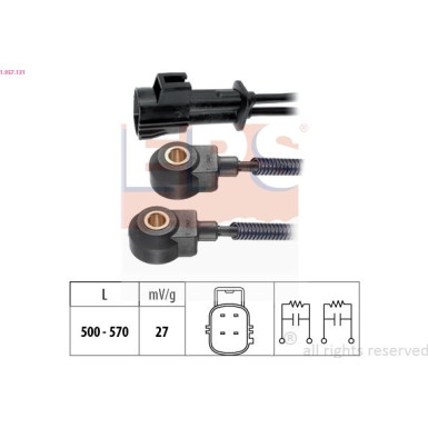 1.957.131 Klopfsensor Made in Italy - OE Equivalent