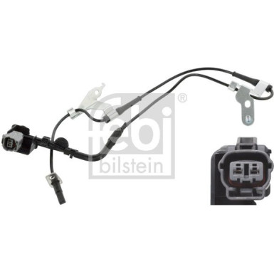 FEBI BILSTEIN Sensor, Raddrehzahl | 107371