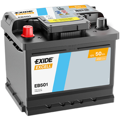 EXIDE Starterbatterie | EB501