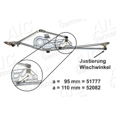 51777 Wischergestänge Original AIC Quality