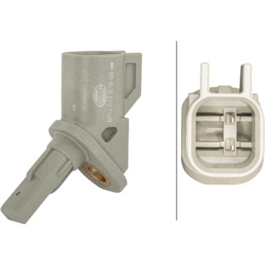 HELLA Sensor, Raddrehzahl | 6PU 012 679-681