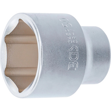 BGS Steckschlüssel-Einsatz Sechskant | Antrieb Innenvierkant 20 mm (3/4"""") | SW 50 mm | 3450