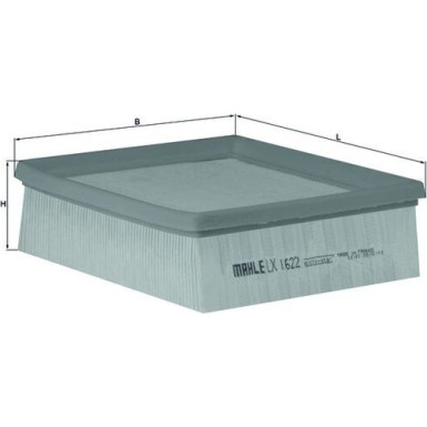 MAHLE Luftfilter | LX 1622