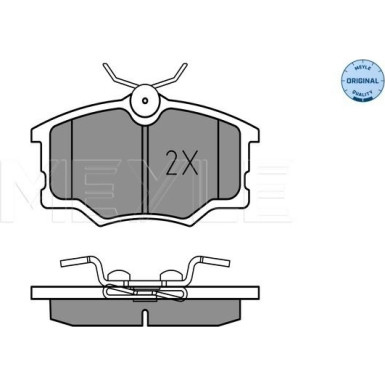 Bremsbelagsatz Opel P. Corsa B 1.4/1.7D 93-00 | 025 235 4616