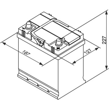 S4 030 BOSCH | PKW-Batterie | 12V 40Ah 330A | 0 092 S40 300