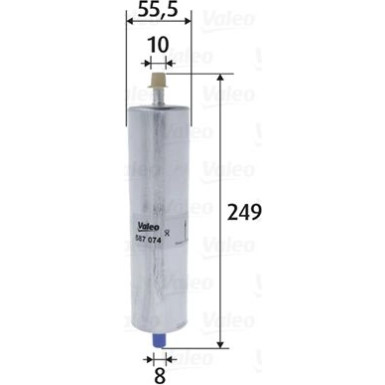 VALEO Kraftstofffilter | 587074