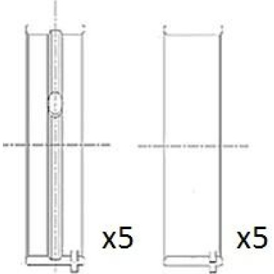 FAI AutoParts Kurbelwellenlager BM1047-STD