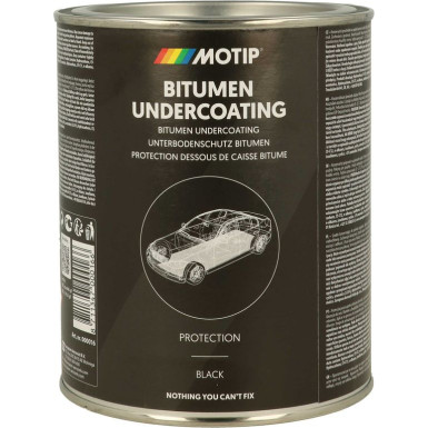 MoTip Unterbodenschutz Bitumen schwarz 1,3kg | 16