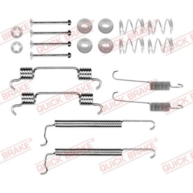 391-0849 Montagesatz f.Bremsbacken | CHEVROLET Lacetti | 105-0849