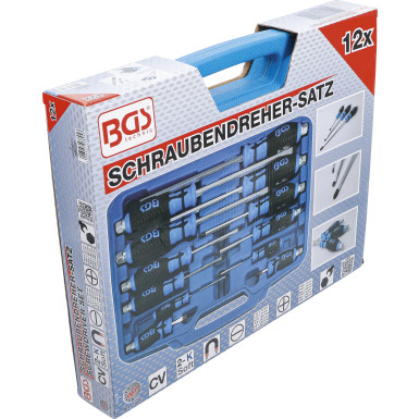 BGS Schraubendreher-Satz | 12-tlg | 7895