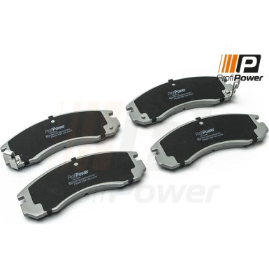 PROFIPOWER Bremsbelagsatz, Scheibenbremse | 1B1076