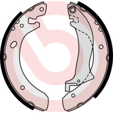 Bremsbackensatz HA LAND ROVER Freelander 98-06 ESSENTIAL LINE S 44 504